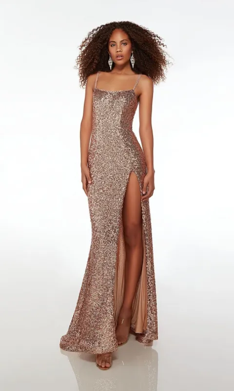 Alyce Long Prom Dress 61681 sold by PromGirl