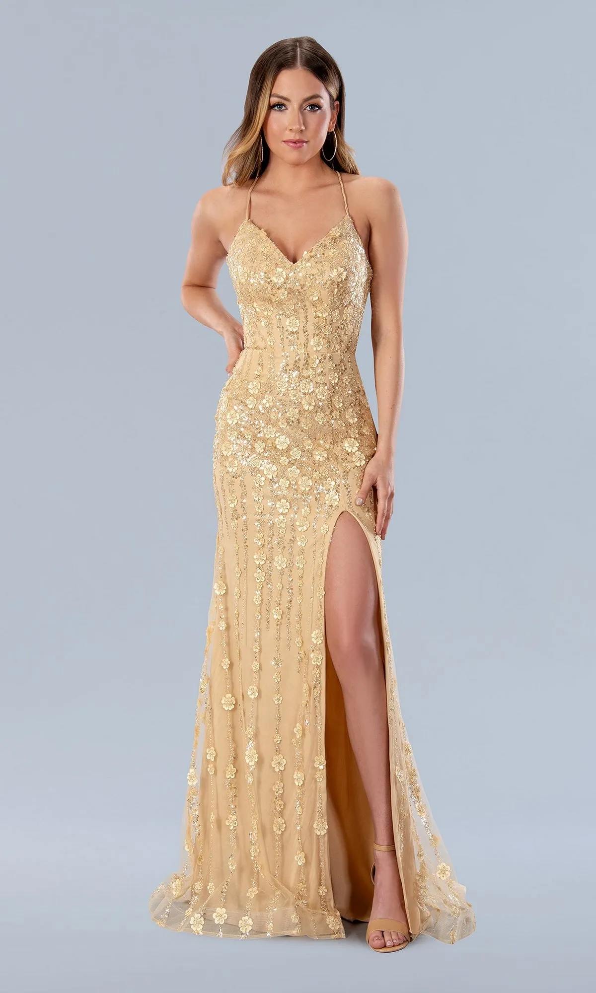 Long Prom Dress 24189 by Stella Couture sold by PromGirl product image thumbnail 5