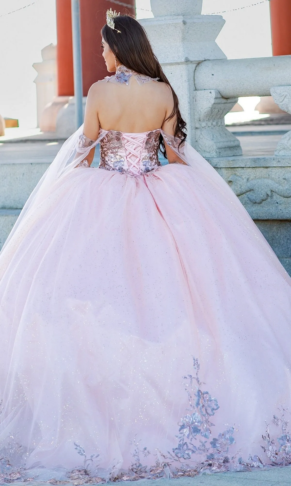 Quinceanera Ball Gown 8064J sold by PromGirl product image thumbnail 2