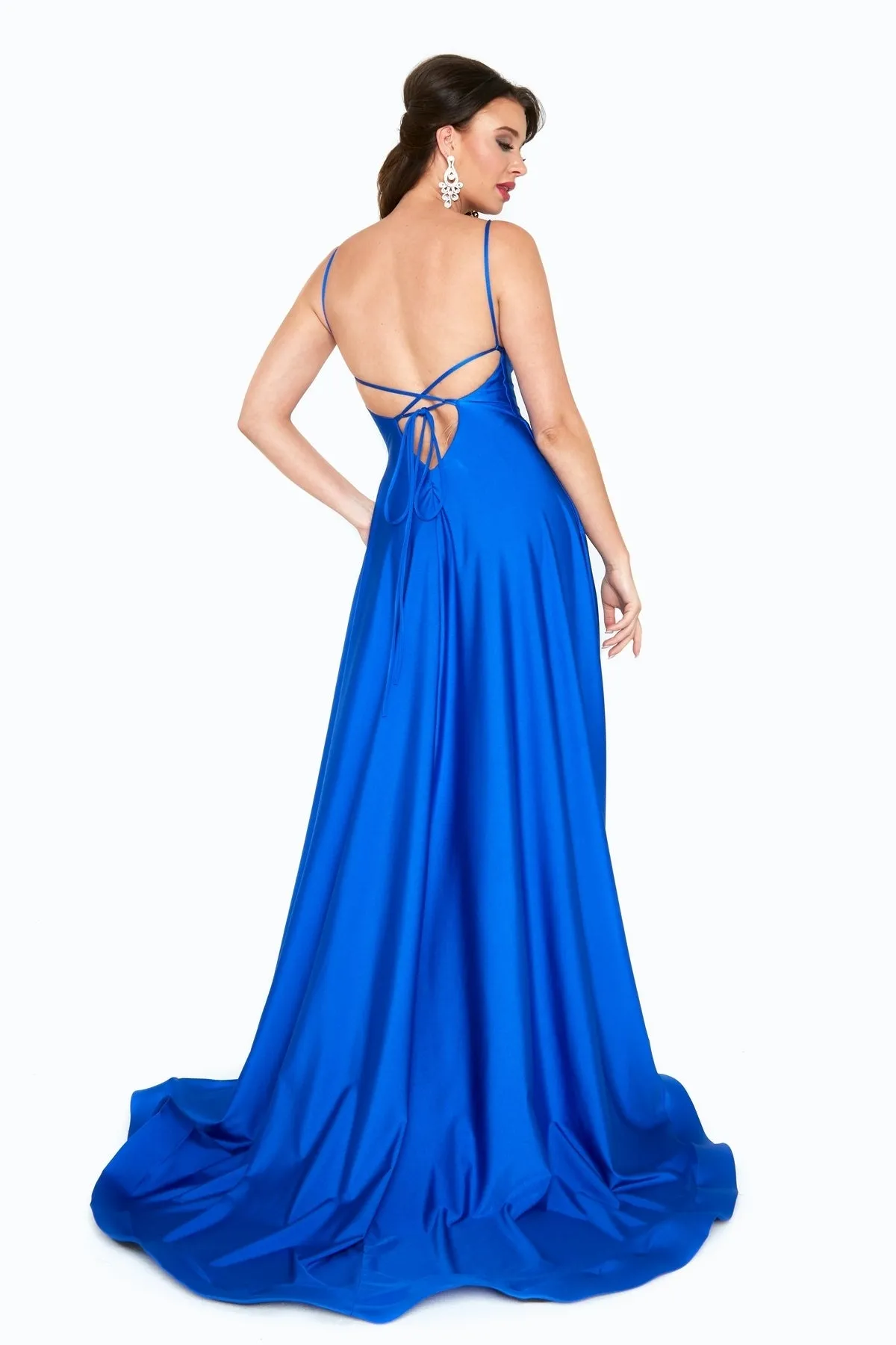 Long A-Line Prom Dress with Pockets: Atria 6521H sold by PromGirl product image thumbnail 2