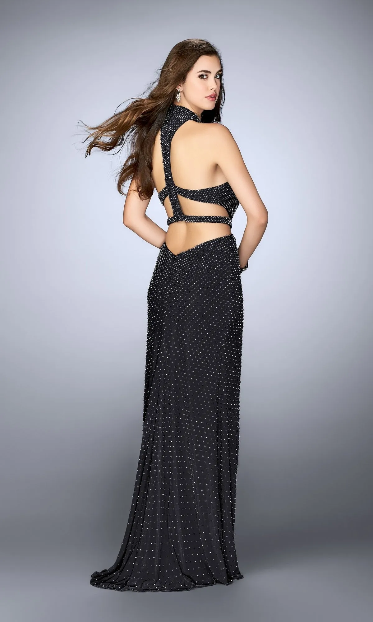 Long La Femme Dress 24084 sold by PromGirl product image thumbnail 5