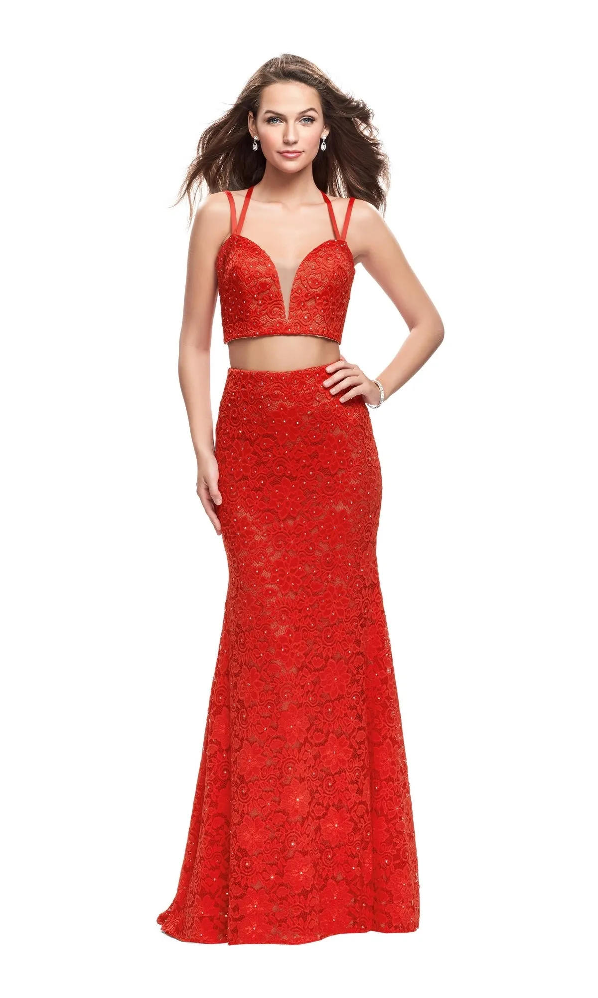 La Femme 25771 Long Prom Dress sold by PromGirl product image thumbnail 3