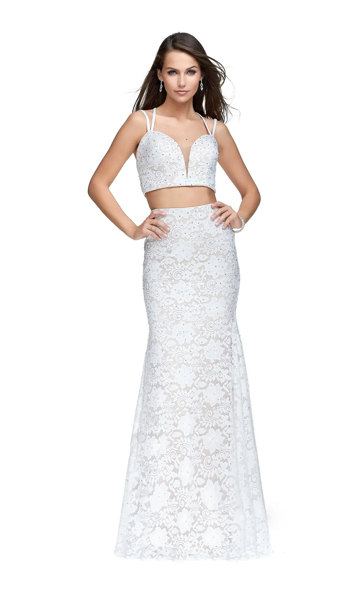 La Femme 25771 Long Prom Dress sold by PromGirl product image thumbnail 4