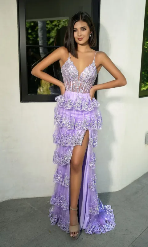 Long Prom Dress PS24520 by Portia and Scarlett sold by PromGirl
