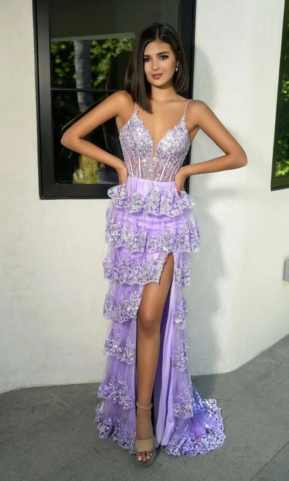 Long Prom Dress PS24520 by Portia and Scarlett sold by PromGirl