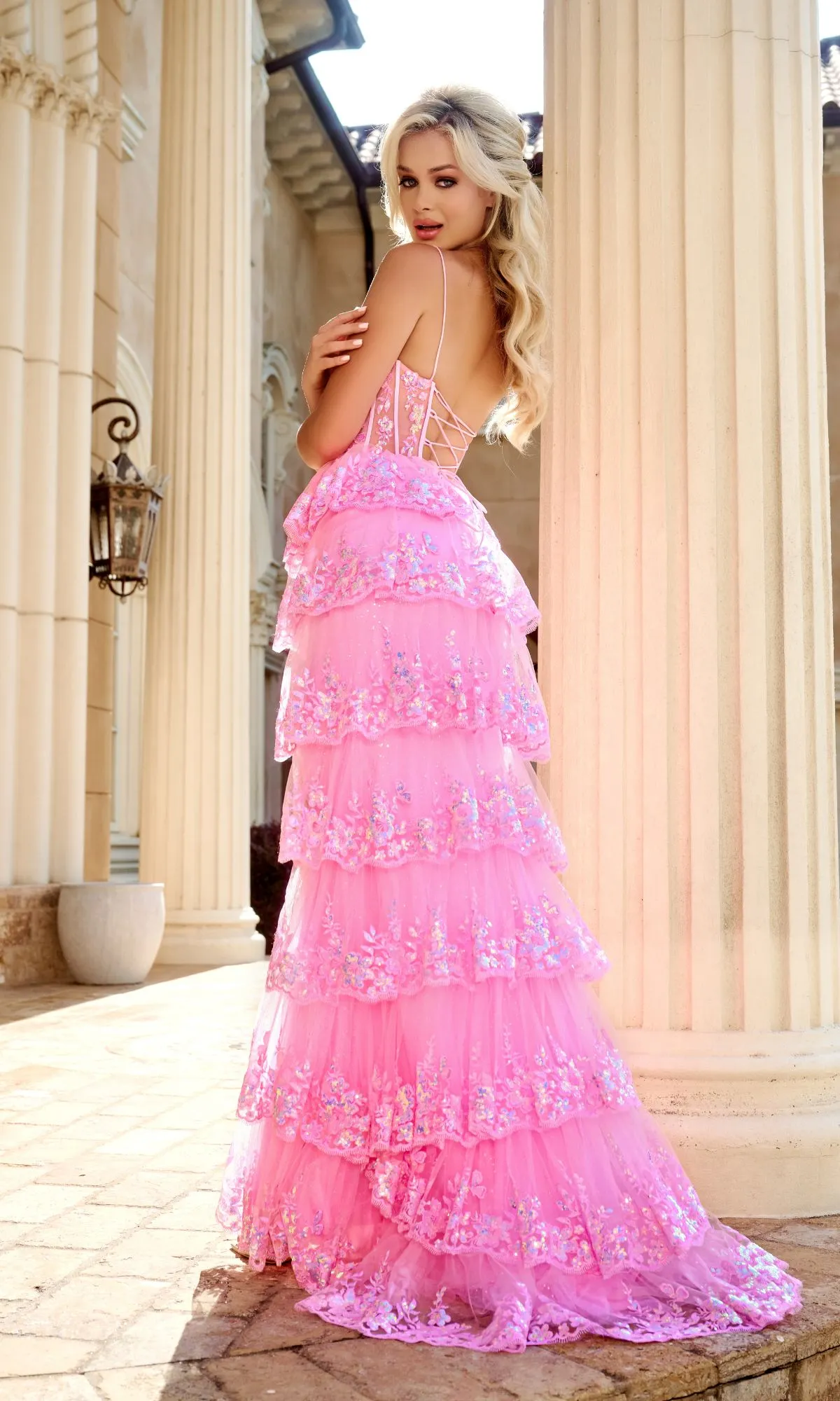 Long Prom Dress PS24520 by Portia and Scarlett sold by PromGirl product image thumbnail 2
