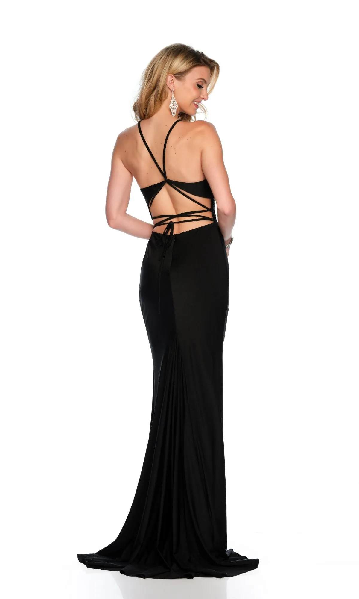 Long Formal Dress 11643 by Dave and Johnny sold by PromGirl product image thumbnail 2