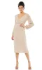 Mac Duggal Knee-Length Wedding-Guest Dress 107641 sold by PromGirl
