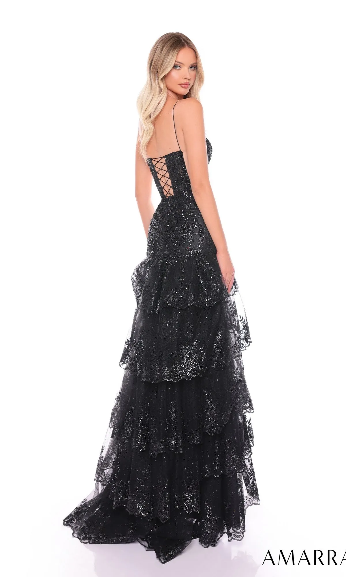 Long Formal Dress 88500 by Amarra sold by PromGirl product image thumbnail 2