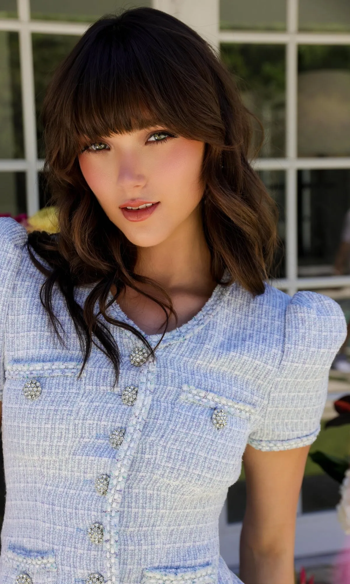 Short Two-Piece Knit Dress 29809 by Ava Presley sold by PromGirl product image thumbnail 4