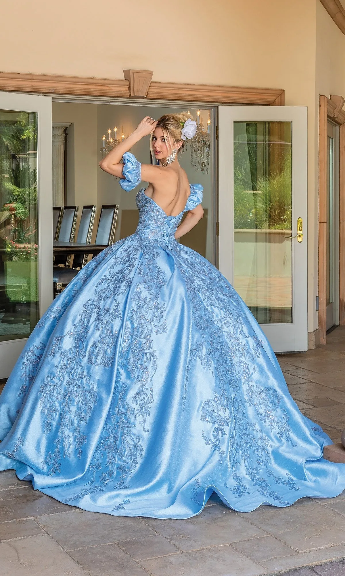 Quinceanera Dress 1644 By Dancing Queen sold by PromGirl product image thumbnail 2