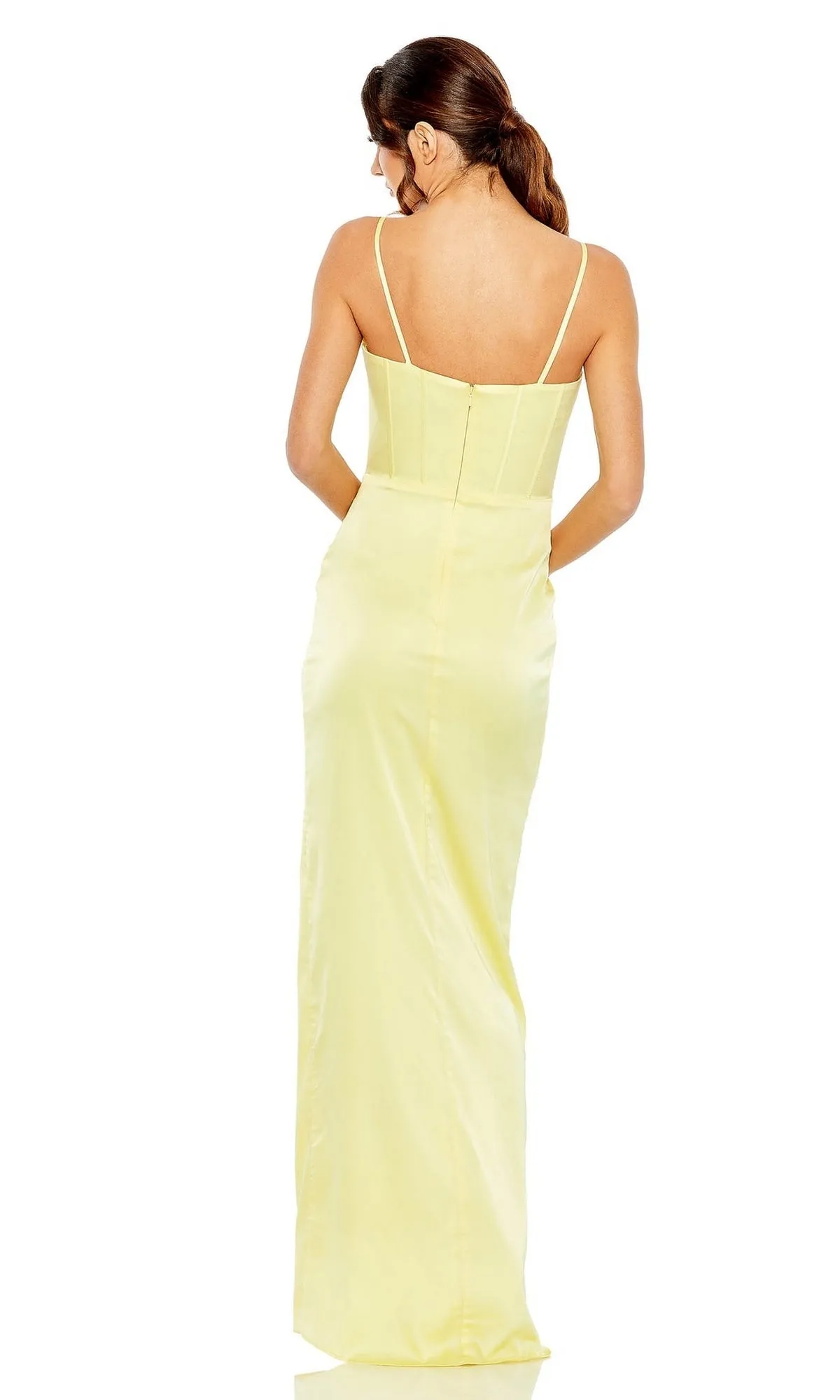 Long Bustier Prom Dress: Mac Duggal 11562 sold by PromGirl product image thumbnail 4