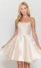 Sequin-Bodice Short Flared Homecoming Dress 8730 sold by PromGirl