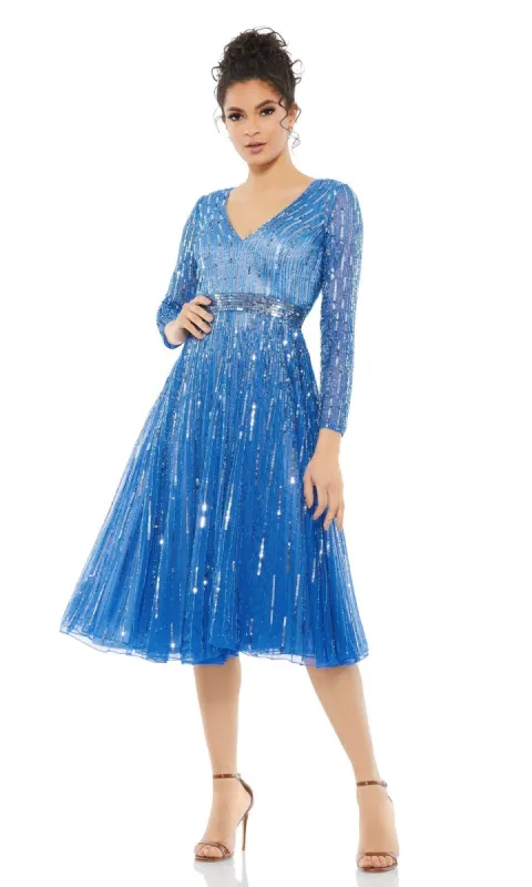 Short Semi-Formal Dress 5528 by Mac Duggal sold by PromGirl