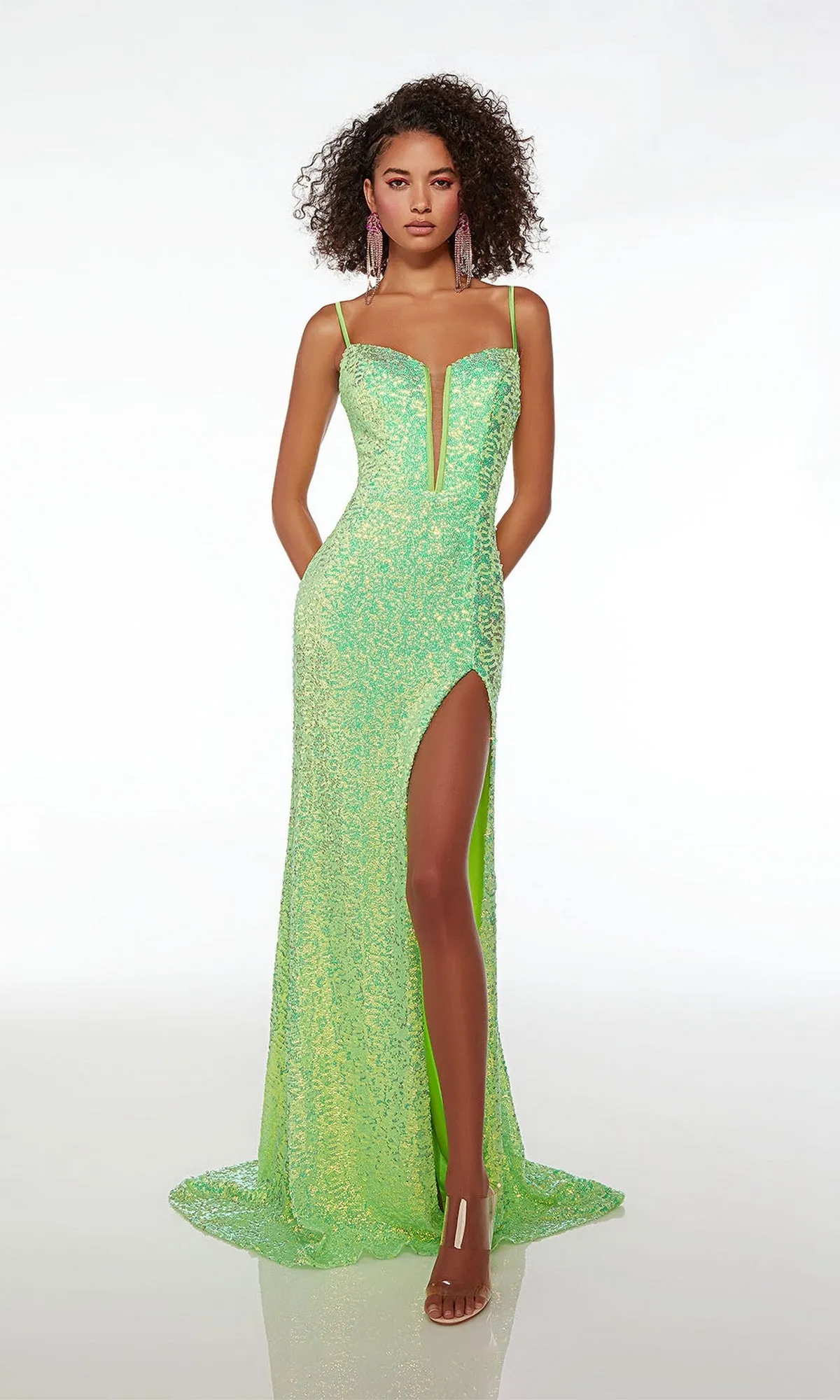 Alyce Long Prom Dress 61556 sold by PromGirl product image thumbnail 4