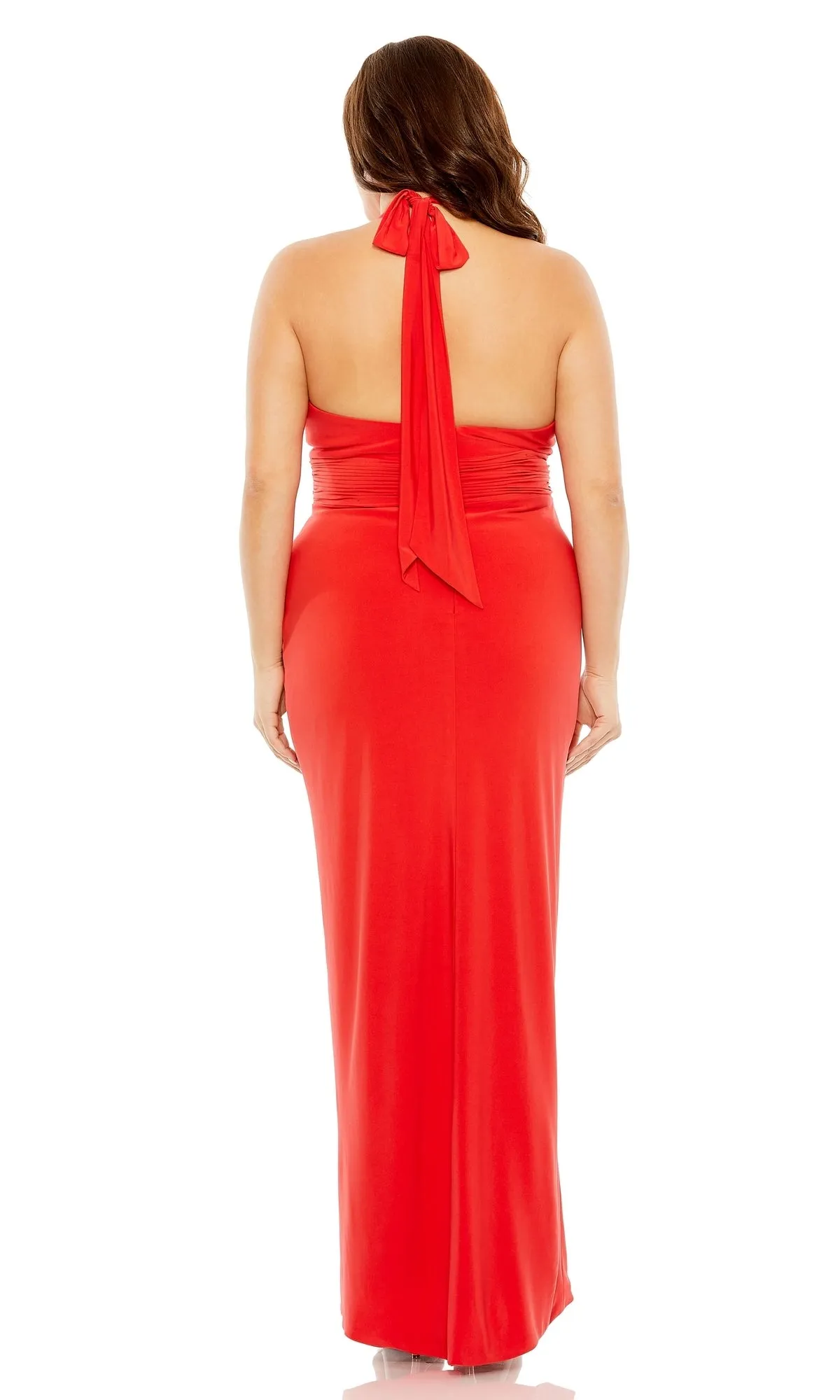 Long Plus-Size Formal Dress 76993 by Mac Duggal sold by PromGirl product image thumbnail 4