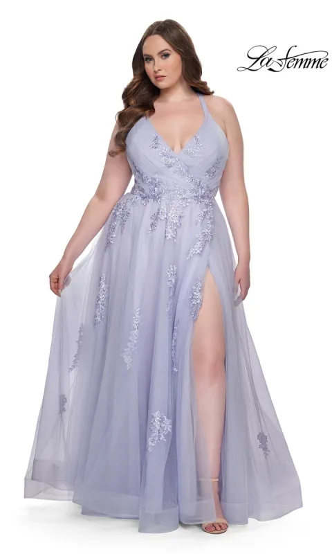 La Femme Long Prom Dress 29021 sold by PromGirl