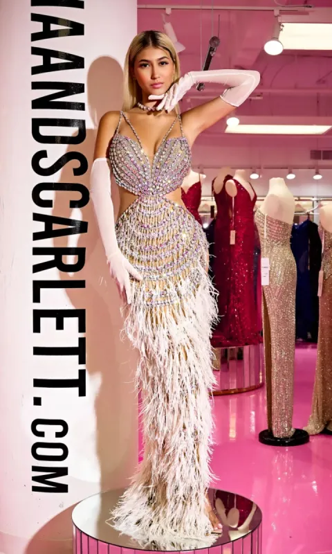 Long Prom Dress PS24861C by Portia and Scarlett sold by PromGirl