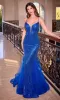 Long Sequin Formal Dress: Ladivine CC4006 sold by PromGirl