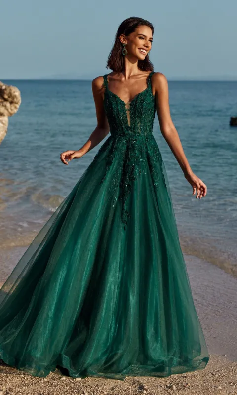 Long Prom Dress 12151 by Blush sold by PromGirl