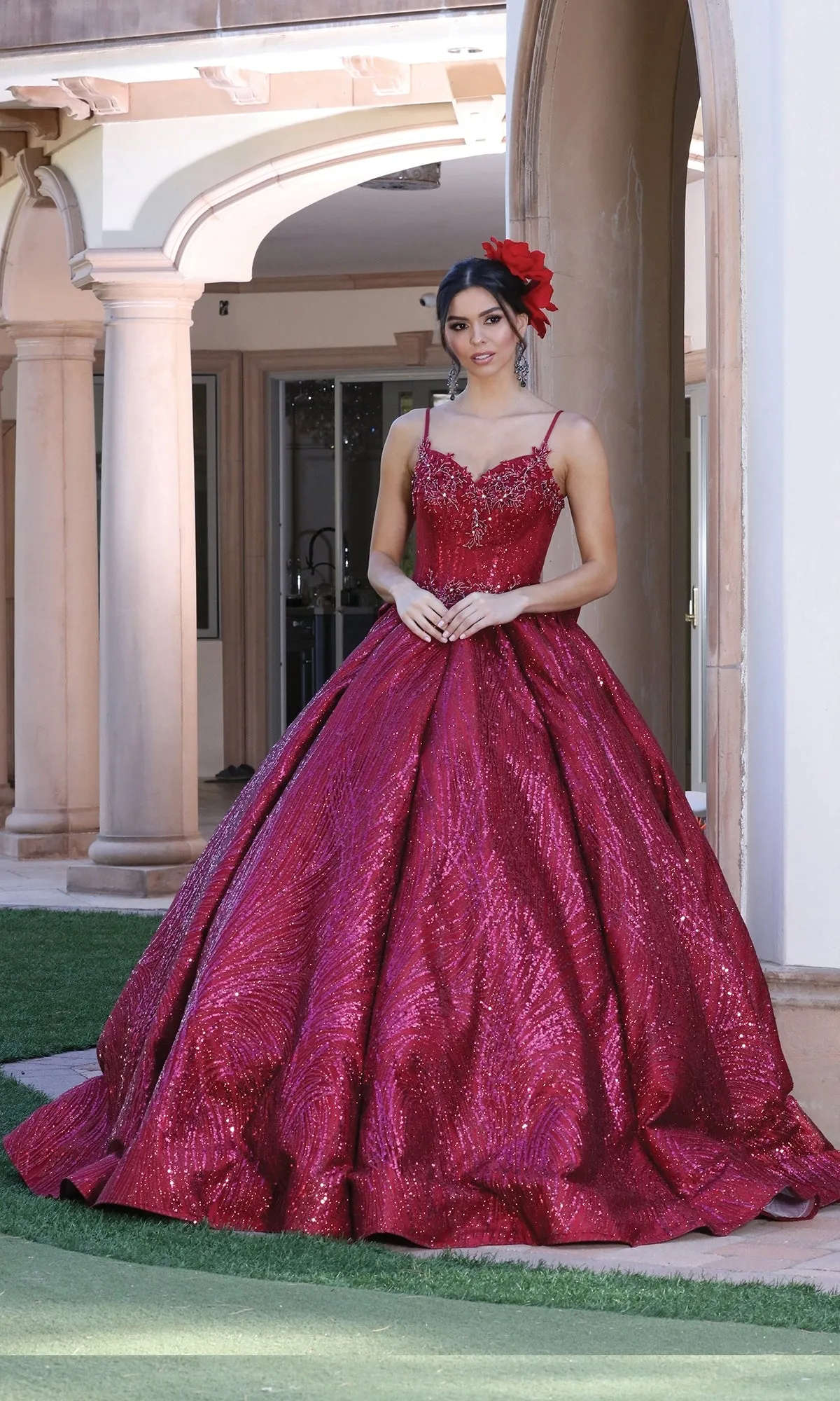 Quinceanera Dress 1447 by Dancing Queen sold by PromGirl