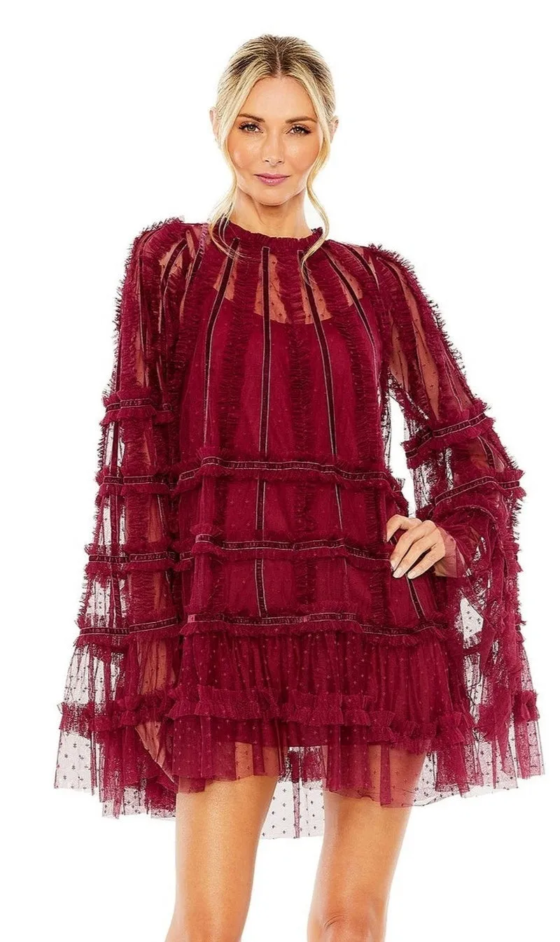 Short Homecoming Dress 8053 by Mac Duggal sold by PromGirl product image thumbnail 3