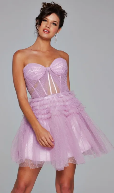 Short Homecoming Dress 40467 by Jovani sold by PromGirl