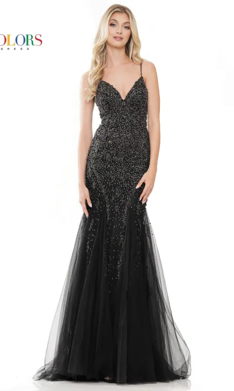 Long Prom Dress 3135 by Colors Dress sold by PromGirl