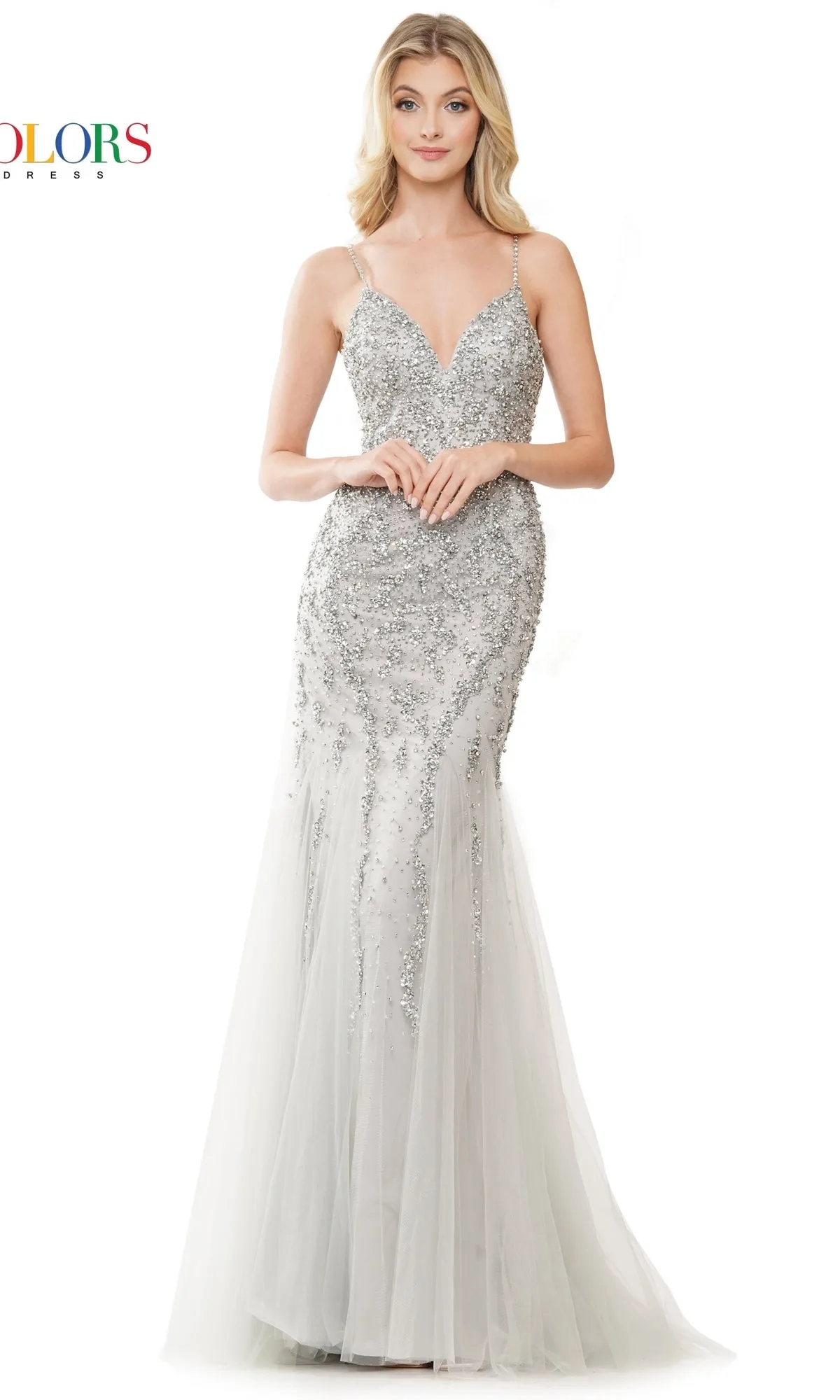 Long Prom Dress 3135 by Colors Dress sold by PromGirl product image thumbnail 4