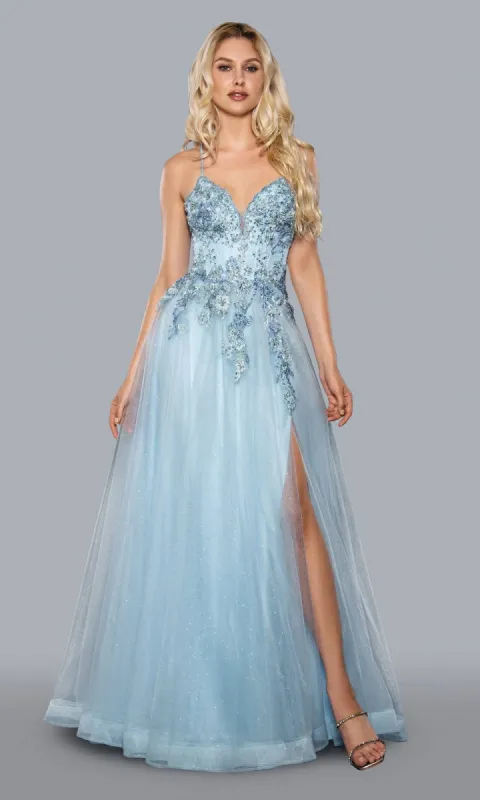 Stella Couture 22029 Formal Ball Gown made by PromGirl