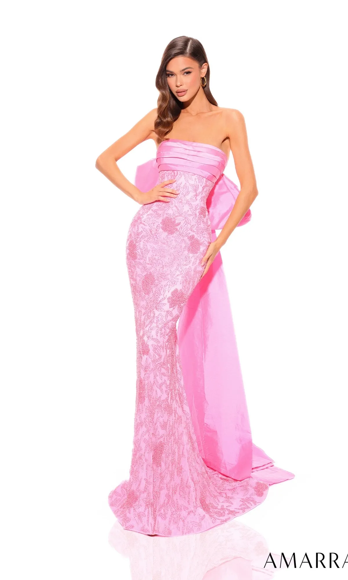 Amarra Long Prom Dress 94049 sold by PromGirl product image thumbnail 3