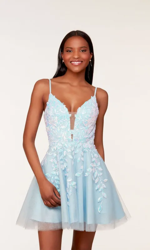 Short Homecoming Dress 3177 by Alyce sold by PromGirl