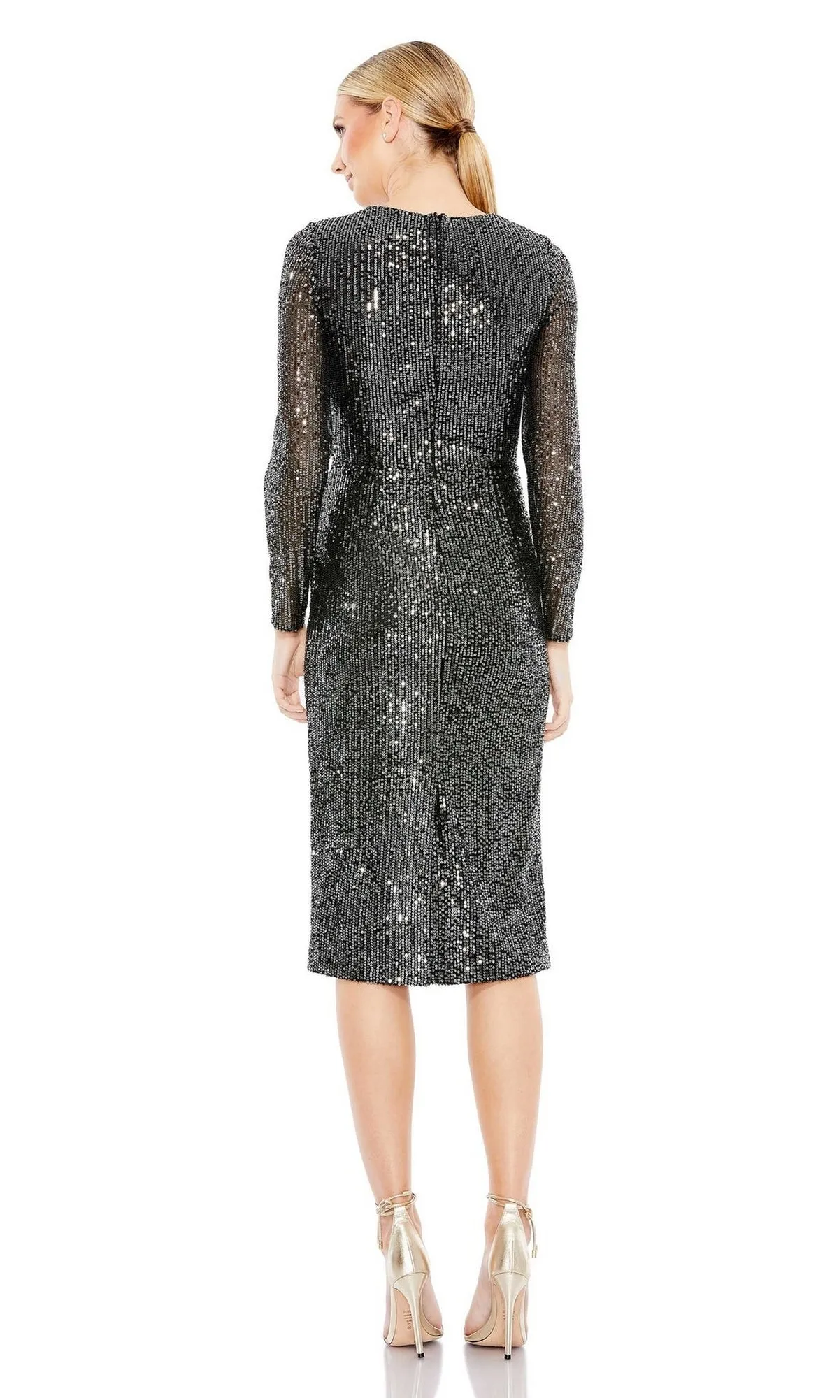 Short Wedding Guest Dress 26940 by Mac Duggal sold by PromGirl product image thumbnail 2