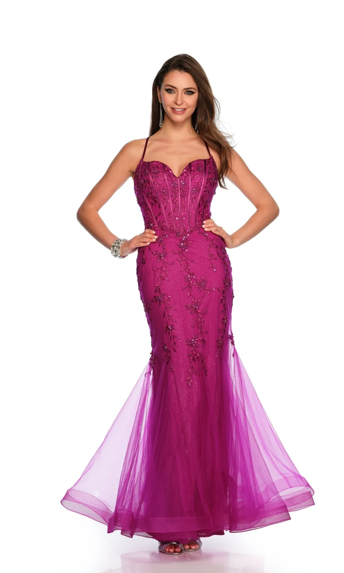 Long Formal Dress 11511 by Dave and Johnny sold by PromGirl
