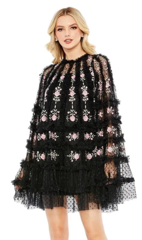 Short Homecoming Dress 8031 by Mac Duggal sold by PromGirl