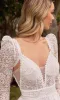 Ladivine A-Line Lace Wedding Dress CD862W sold by PromGirl