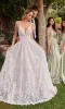 Ladivine A-Line Lace Wedding Dress CD862W sold by PromGirl