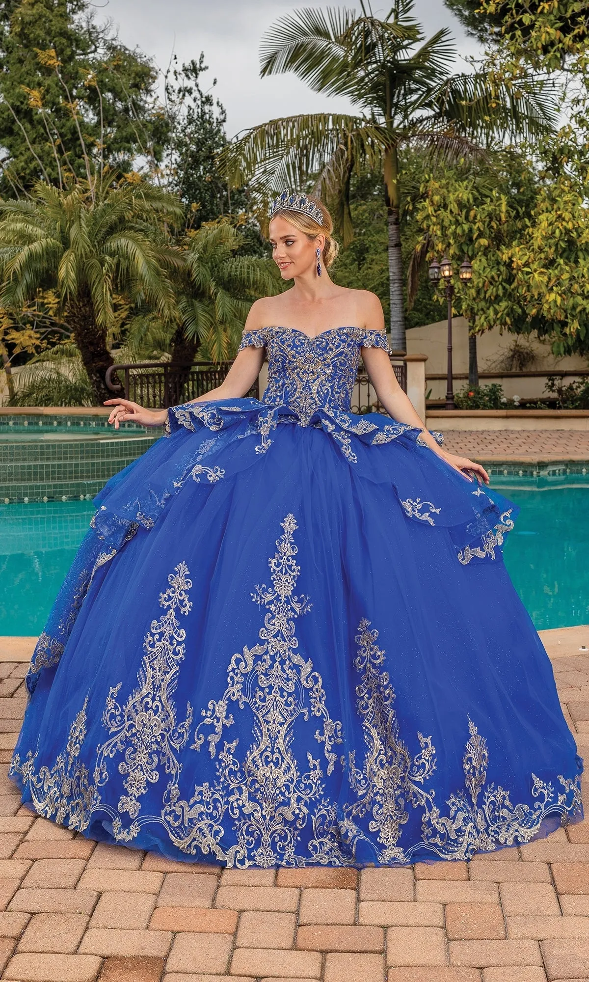 Quinceanera Dress 1720 By Dancing Queen sold by PromGirl product image thumbnail 3
