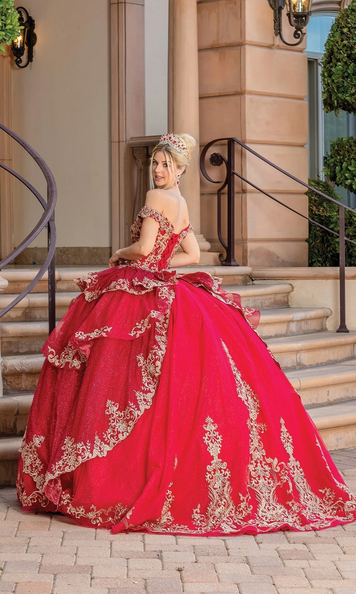 Quinceanera Dress 1720 By Dancing Queen sold by PromGirl product image thumbnail 5