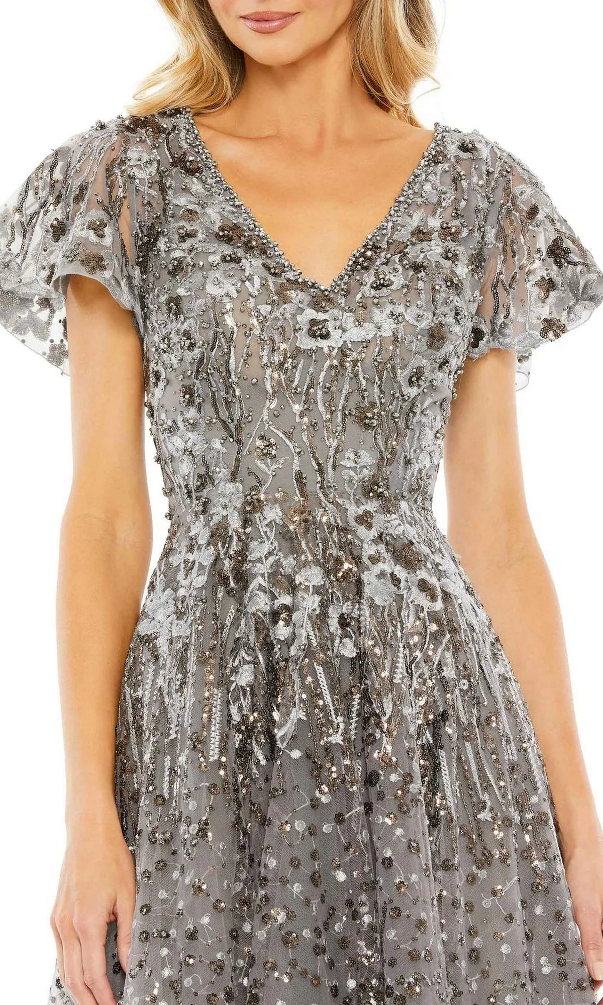 Short Wedding Guest Dress 20392 by Mac Duggal sold by PromGirl product image thumbnail 4