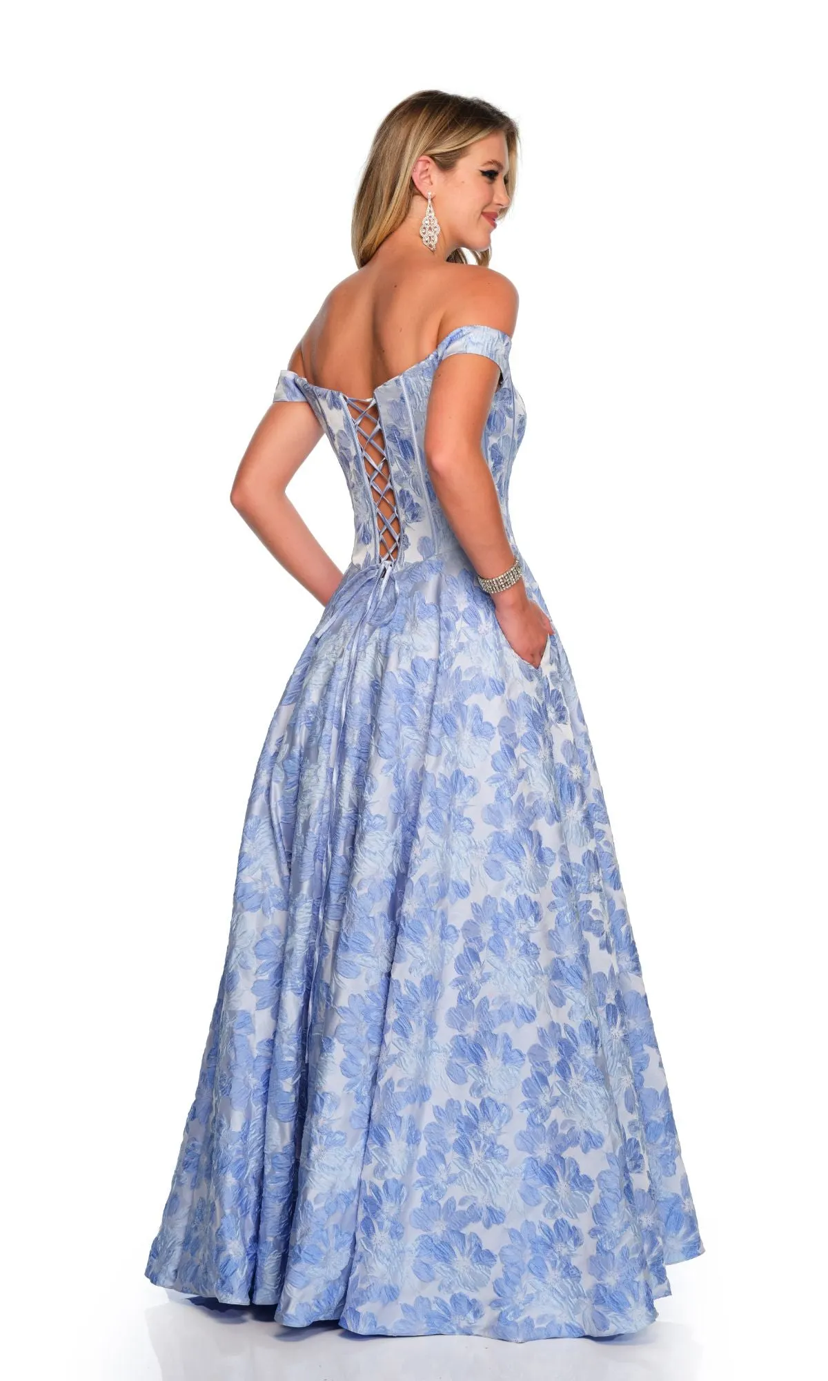Long Formal Dress 11506 by Dave and Johnny sold by PromGirl product image thumbnail 2