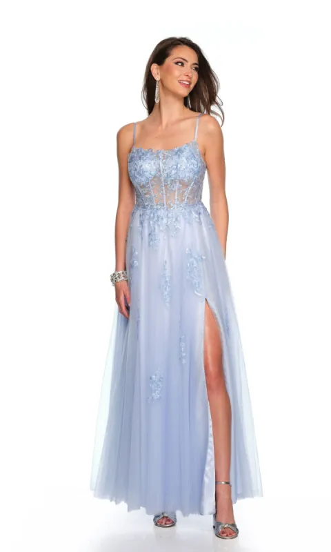 Long Formal Dress 11614 by Dave and Johnny sold by PromGirl