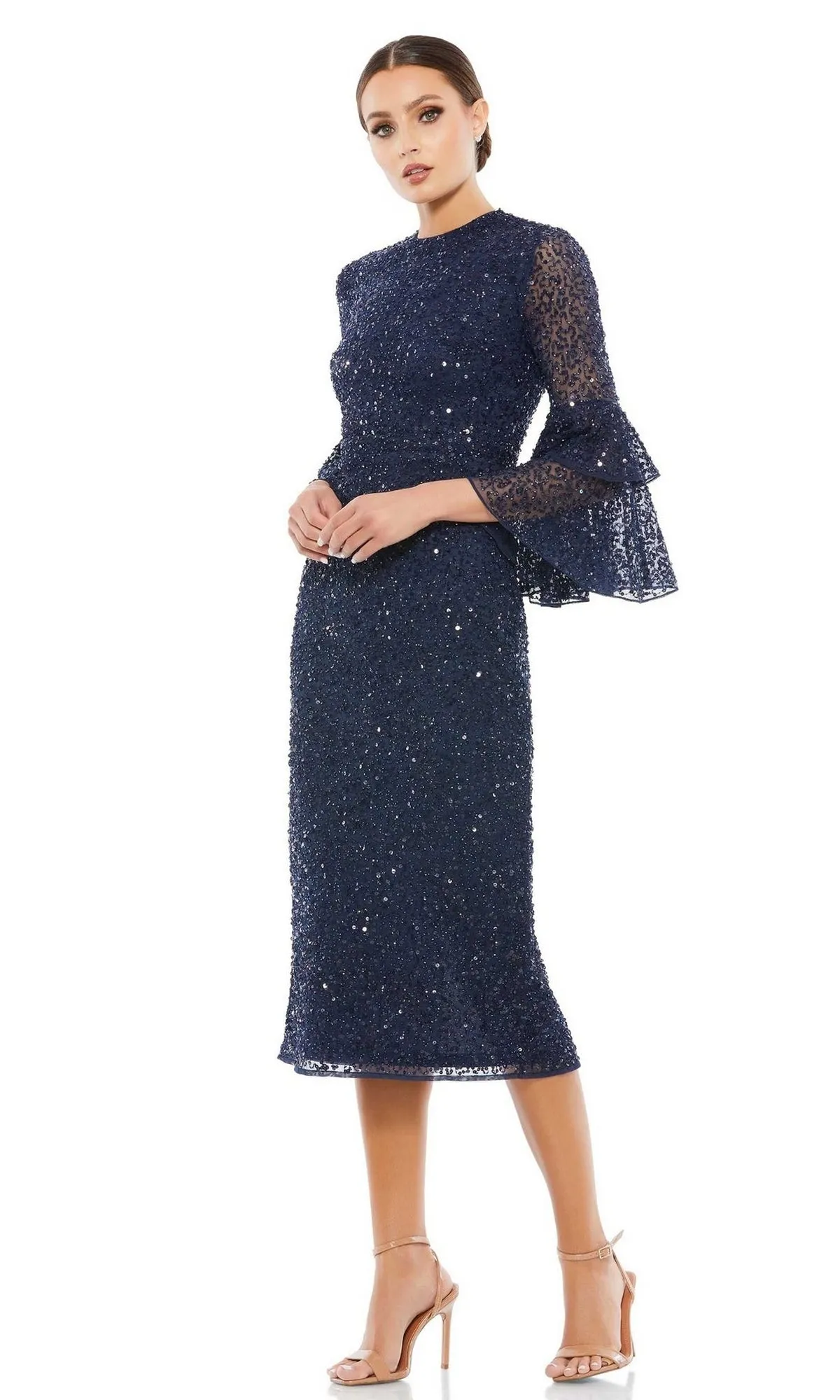 Short Wedding Guest Dress 10802 by Mac Duggal sold by PromGirl