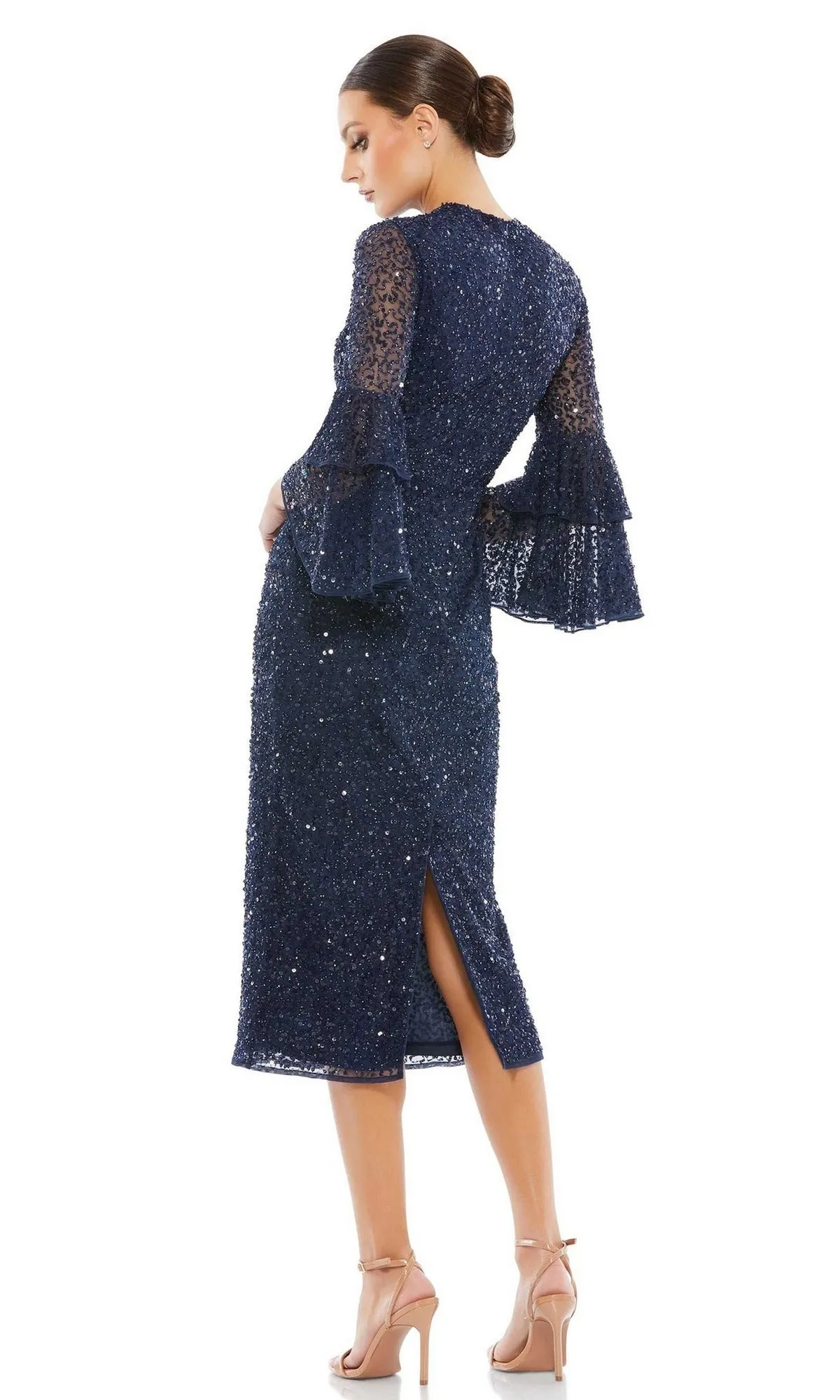 Short Wedding Guest Dress 10802 by Mac Duggal sold by PromGirl product image thumbnail 2