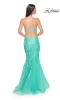 La Femme Long Lace Mermaid Prom Dress 31133 sold by PromGirl