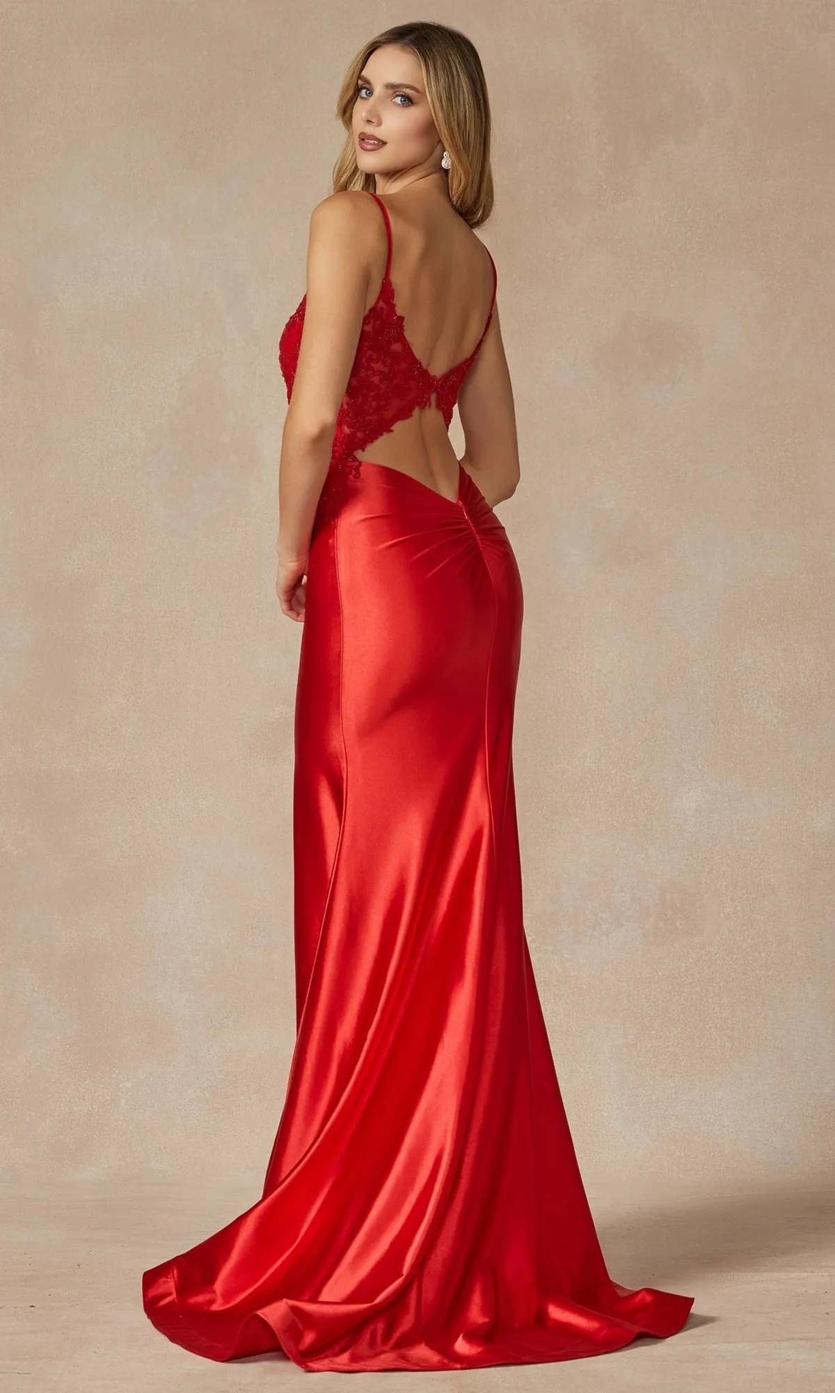 Long Prom Dress 296 by Juliet sold by PromGirl product image thumbnail 2