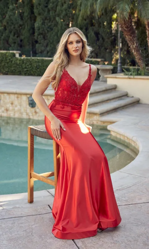 Long Prom Dress 296 by Juliet sold by PromGirl