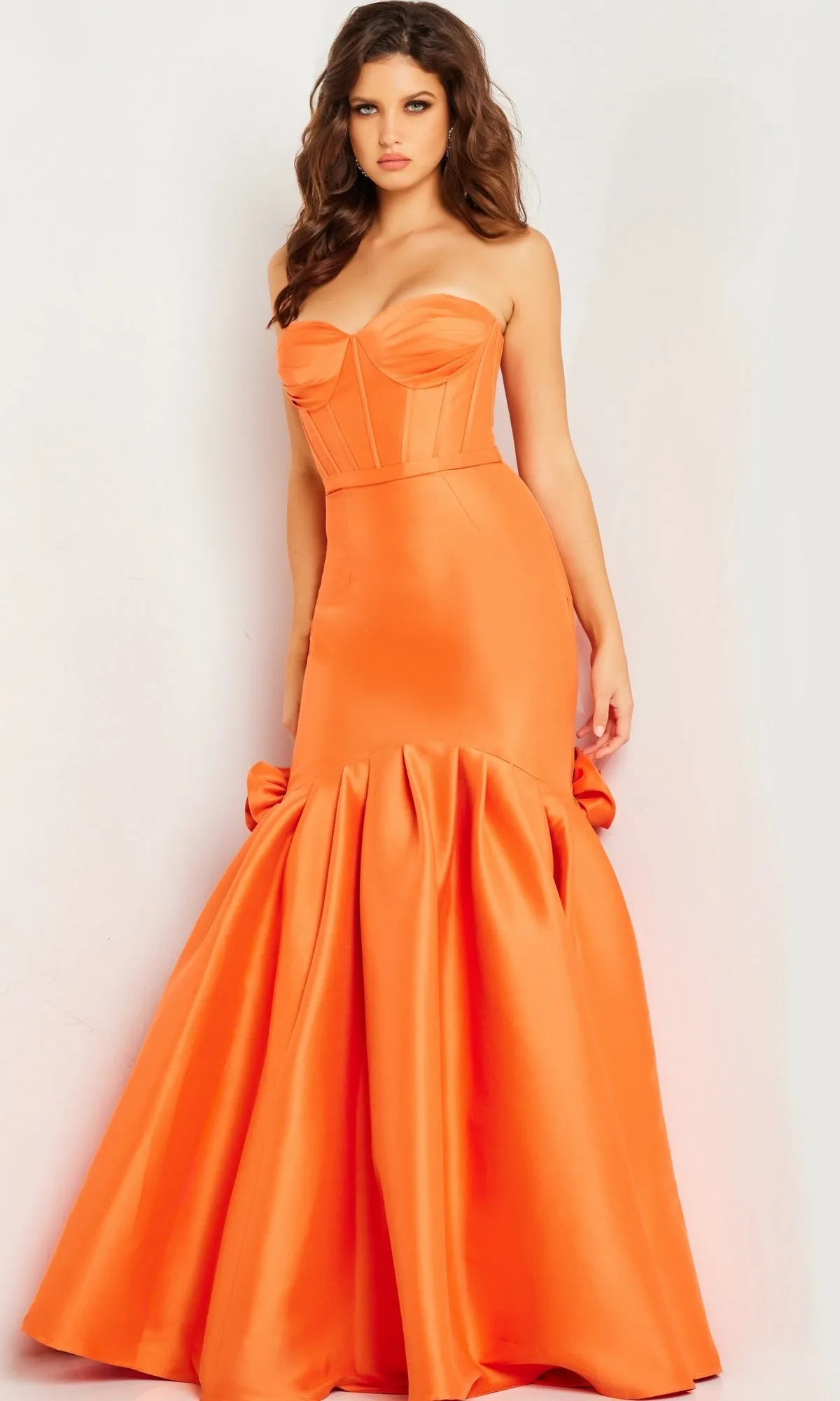 Jovani Strapless Long Mermaid Prom Dress 24613 sold by PromGirl product image thumbnail 4