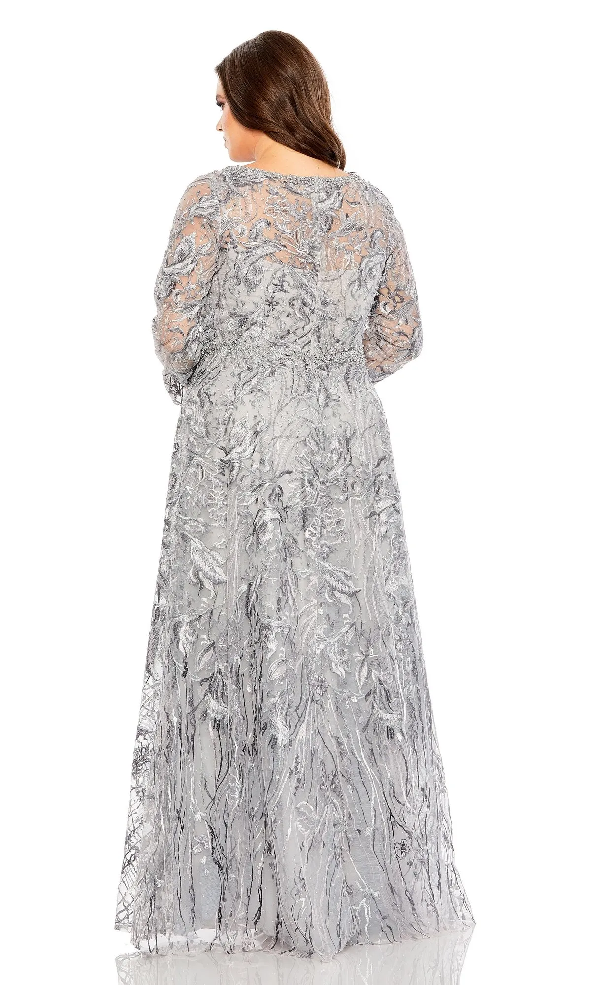 Long Plus-Size Formal Dress 20468 by Mac Duggal sold by PromGirl product image thumbnail 2