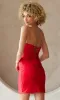 Cut-Out Strapless Short Hoco Dress AG0114S sold by PromGirl